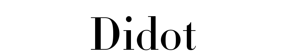 Didot HTF M16 Medium Font Download Free